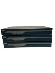 Lot of 3 Cisco 1800 Series (1841), Cisco1841 V06, Integrated Router W/32mb Flash - Picture 1 of 7
