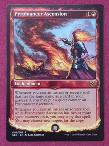 Magic The Gathering SIGNATURE SPELLBOOK CHANDRA SS3 PYROMANCER ASCENSION MTG - Picture 1 of 2