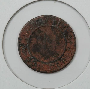 White Line Bus Corp.- Danbury Connecticut Transit Token CT 85 D - Bild 1 von 2