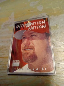1999 Skybox Premium Intimidation Nation Mark McGwire # /99 - Picture 1 of 7
