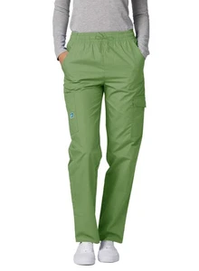 Adar Hombres Doctor Enfermera Uniforme Elevación Natural Multi Bolsillo Carga Pierna Cónica Pantalones - Imagen 1 de 21