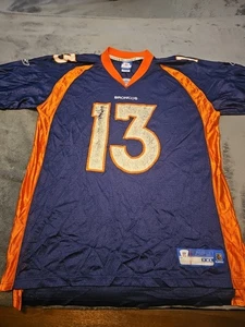 NFL DENVER BRONCOS VINTAGE REEBOK #13 BOND JERSEY SIZE XXLT - Picture 1 of 2