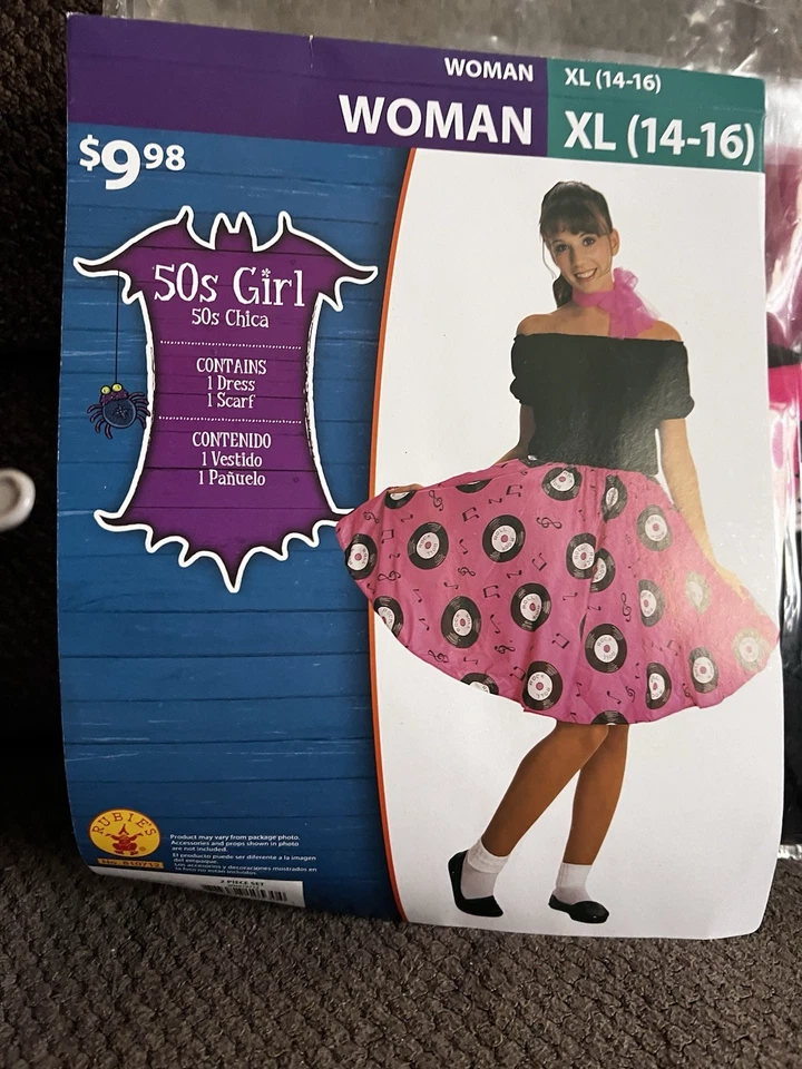 Disfraz niña años 50 Foto 1 de 1