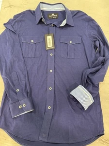 Buttercloth Medium Slim Fit Insomniac Charge Deep Sea Blue NWT - Picture 1 of 8