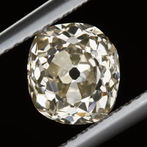 1.91ct ANTIGUO DIAMANTE TALLA MINA ELEGANTE CHAMPÁN ANTIGUO COJÍN SUELTO NATURAL 2ct - Imagen 1 de 1