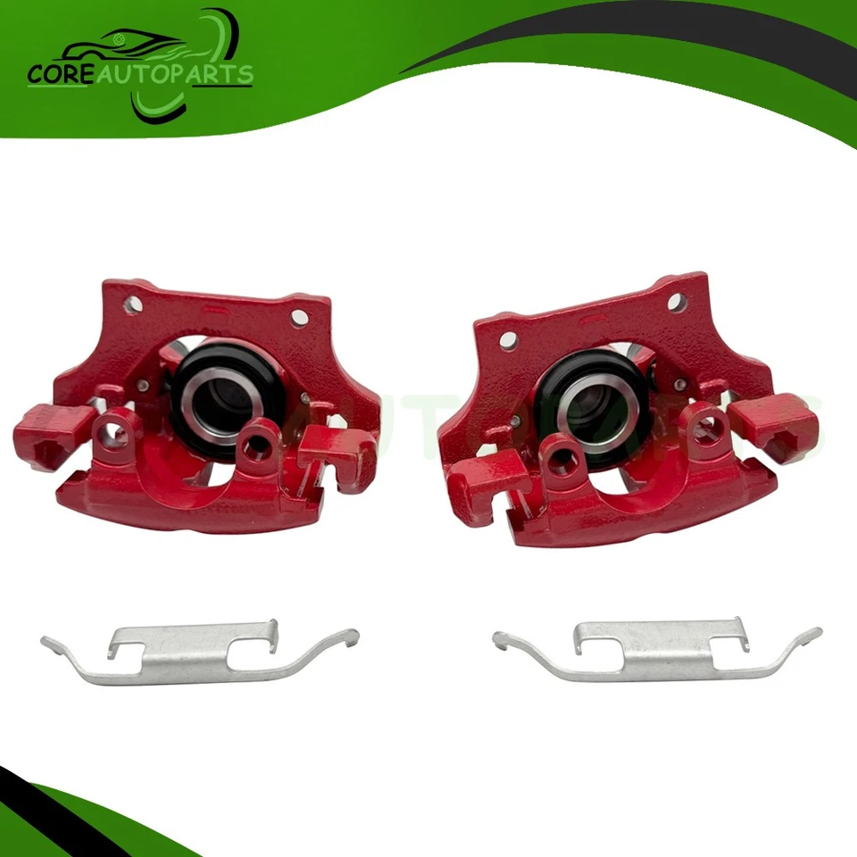For BMW E90 323i 325i 325xi 328xi 2PCS Rear LH & RH Brake Caliper with Bracket Foto 1 de 4