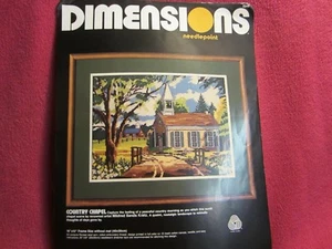 Dimensions Country Chapel by Mildred Sands Kratz #2249 16" x 12" Opened Unused - Picture 1 of 2
