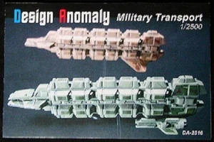 Design Anomaly 1:2500 Star Trek Military Transport Resin Model Kit DA-2516 BNISB - Picture 1 of 7