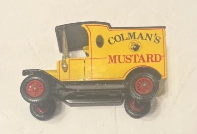 Vintage 1978 Matchbox Models Of Yesteryear 1912 Ford Model T Colman's Mustard  - Image 1 of 4