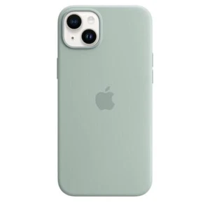 Oryginalne silikonowe etui / etui Apple do iPhone 14 Plus - sukulent (zielony) - nowe - Zdjęcie 1 z 8