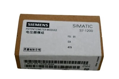 NEW Siemens 6ES72741XA300XA0 Module, Analog Simulator, Simatic S7-1200 2 Ch Pote - Image 1 of 2
