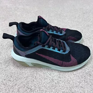 Nike Air Max Fly Black Fuscia Teal Running Shoes AT2505-001 Womens Size 9 - Picture 1 of 12