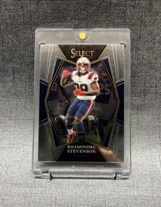 2021 Select Premier Level Rhamondre Stevenson RC #175 New England Patriots - Picture 1 of 2
