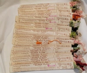 31 Roman Floss Brainerd And Armstrong Co Antique Vintage Silk Full/Partial B27 - Picture 1 of 17