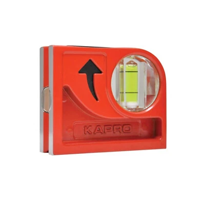 Kapro - 846 Cyclops Cast Pocket Level - Magnetic - with Plumb Site View Vial - Image 1 of 4