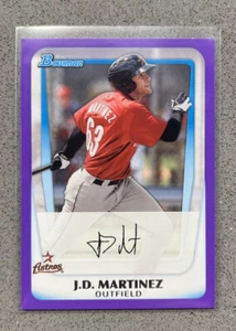2011 J.D. Martinez Bowman Prospects PURPLE BORDER BP92 Houston Astros Rookie - Picture 1 of 2