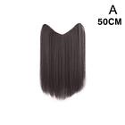 Hair Extension Long Straight Clip In One Piece Color Synthetic Hairpiece[ B5d3