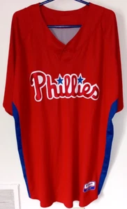 Camiseta Philadelphia Phillies - Talla 54 - Majestuosa - Base Genial - Roja - Muy Buena - Imagen 1 de 7
