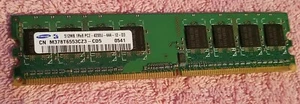 Computer Module Memory Stick 512MG M378T6553CZ3-CD5 PC2-4200U-444-12-D3 054 - Picture 1 of 12