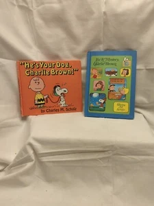 1968 He's Your Dog, Charlie Brown hc BOOK Charles M. Schulz SNOOPY - Picture 1 of 7