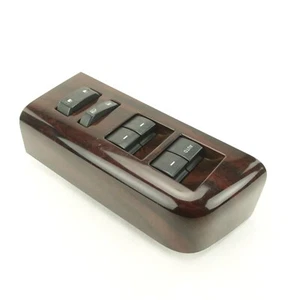 2008 2009 2010 Ford F250 F350 Driver Left Front Master Window Switch Woodgrain - Picture 1 of 8