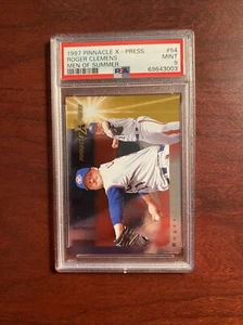 1997 Pinnacle X-Press #54 Roger Clemens Men Of Summer PSA 9 Fresh Grade! POP 1! - Picture 1 of 3
