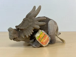 Disney Dinosaur Movie EEMA Styracosaurus Star Bean Bag Mattel Plush Stuffed Toy - Picture 1 of 13