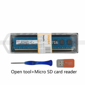 Hynix 4 GB PC3-8500u DDR3-1066 240pin 1066 MHz 2Rx8 DIMM memoria desktop RAM 4G - Foto 1 di 7