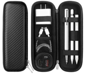 Holder case for Apple Pencil 1st & 2nd Gen, PU leather bag for iPad Pro and more - Picture 1 of 7