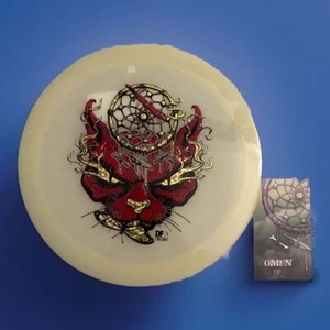 NEW Thought Space Athletics Glow Omen SUPER FLAT Red Cat Dreamcatcher Stamp 173g - Picture 1 of 7
