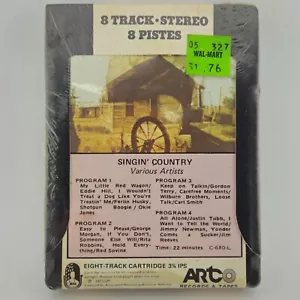Singin Country 8 Track Sealed 1973 Jim Reeves Eddie Hill Ferlin Husky NOS - Zdjęcie 1 z 7