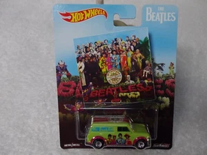 Hot Wheels Premium Pop Culture Beatles 67 Austin Mini Van Real Rider - Picture 1 of 3