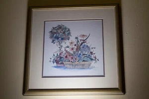Signed Marion Parker Early Framed Lithograph #532 of 2450, M Parker - Picture 1 of 5