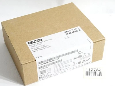 Siemens Scalance XB208 Ethernet Switch 6GK5208-0BA00-2AB2 / Neu OVP versiegelt - Bild 1 von 2