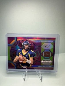 2019 Prizm Draft Picks Aaron Rodgers Buntglas Refraktor #11 Packers - Bild 1 von 2