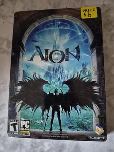 Aion PC DVD-Rom 2009 2 Discs Steelbook Edition komplett Spielanleitung CIB - Bild 1 von 4