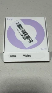 Loop Quiet 2 Ear Plugs Violet Noise Reducing Earplugs NRR 14dB SNR 24dB - Picture 1 of 5