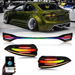 T T-ABC RearPC Style RGB Taillight Compatible with 2020-2025 Toyota Corolla Tail - Imagen 1 de 8