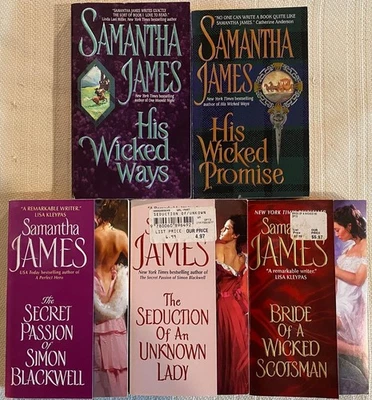COMPLETE SERIES - The McBride Family & McKay Series (5 Books) by Samantha James Foto 1 de 2