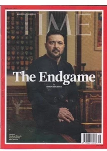 TIME Magazine April 14,2025-THE END GAME-VOLODYMYR ZELENSKY - Picture 1 of 1
