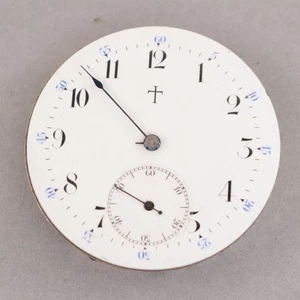 Trenton Watch Co 16 Size Pocket Watch Movement - FH478 - Picture 1 of 3