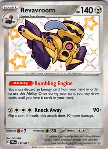 Revavroom 193/091 SV: Paldean Fates Shiny Rare - NM - Picture 1 of 2
