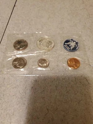 1965 United States Special Mint Set SMS 5 Coin  Kennedy - Image 1 of 4
