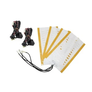 New Universal Built-in Car Seat Heater Kit Fit 2 Seat 12V Alloy Wire Heating Pi8 - Picture 1 of 6