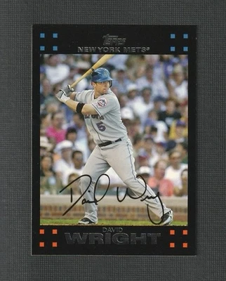 2007 Topps David Wright #260 New York Mets - Image 1 of 2
