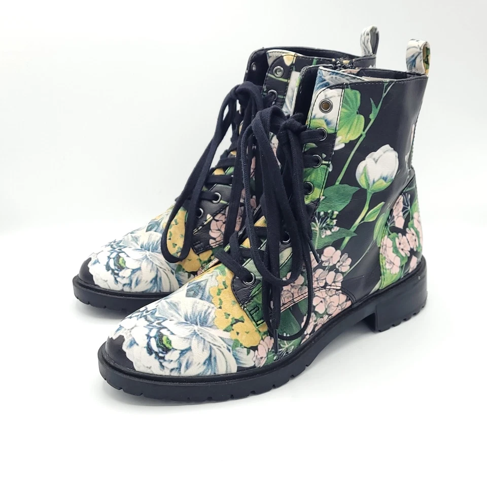 Steve Madden Oficial Botas Florales Mujer Talla 8.5  Foto 1 de 4