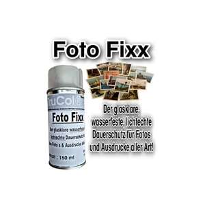 Fixierspray Schutzspray für Foto Ausdrucke macht wasserfest uv beständig 150 ml - Bild 1 von 3