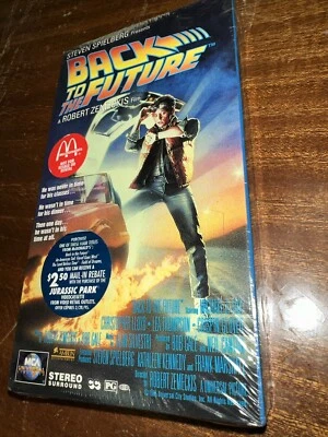 Back To The Future -VHS- Factory Sealed Tape . Amazing Condition Would Grade Hi - Image 1 of 4