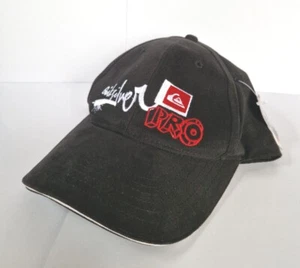 Quiksilver Pro Baseball Cap Damen Small 57 cm schwarz brandneu mit Etikett Skater - Bild 1 von 9