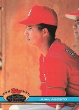 1991 Topps Stadium Club Juan Agosto St. Louis Cardinals #570